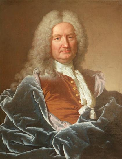 Hyacinthe Rigaud Portrait de Jean-Francois de La Porte (1675-1745), seigneur de Meslay, fermier general